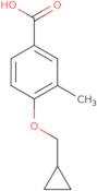 4-(Cyclopropylmethoxy)-3-methylbenzoic acid