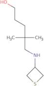 4,4-Dimethyl-5-(thietan-3-ylamino)pentan-1-ol