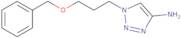 1-(3-Phenylmethoxypropyl)triazol-4-amine