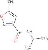 5-Methyl-N-(propan-2-yl)-1,2-oxazole-3-carboxamide