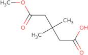 5-Methoxy-3,3-dimethyl-5-oxopentanoic acid