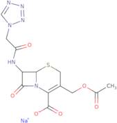 Sodium 7-(1H-tetrazol-1-acetamido)cephalosporanate