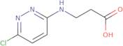 3-[(6-Chloropyridazin-3-yl)amino]propanoic acid