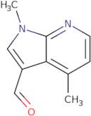 1,4-dimethyl-1h-pyrrolo[2,3-b]pyridine-3-carbaldehyde