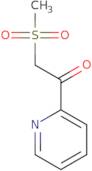 2-(Methylsulfonyl)-1-pyridin-2-ylethanone