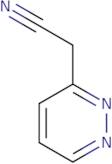 2-(Pyridazin-3-yl)acetonitrile