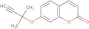 7-[(1,1-Dimethyl-2-propyn-1-yl)oxy]-2H-1-benzopyran-2-one