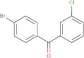 (4-Bromophenyl)(3-chlorophenyl)methanone