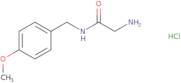 2-Amino-N-[(4-methoxyphenyl)methyl]acetamide hydrochloride