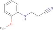 3-[(2-Methoxyphenyl)amino]propanenitrile