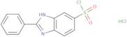 2-Phenyl-1H-1,3-benzodiazole-5-sulfonyl chloride hydrochloride