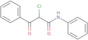 2-Chloro-3-oxo-N,3-diphenylpropanamide