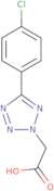 [5-(4-Chlorophenyl)-2H-tetrazol-2-yl]acetic acid