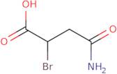 (2S)-2-Bromo-3-carbamoylpropanoic acid