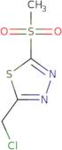 2-(Chloromethyl)-5-methanesulfonyl-1,3,4-thiadiazole