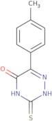 6-(4-Methylphenyl)-3-thioxo-3,4-dihydro-1,2,4-triazin-5(2H)-one
