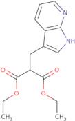 1,3-diethyl 2-({1H-pyrrolo[2,3-b]pyridin-3-yl}methyl)propanedioate