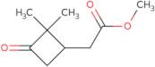 Methyl 2-(2,2-dimethyl-3-oxocyclobutyl)acetate