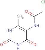 2-Chloro-N-(6-methyl-2,4-dioxo-1,2,3,4-tetrahydro-pyrimidin-5-yl)-acetamide