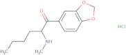 3,4-Methylenedioxy-A-methylaminohexanophenone hydrochloride