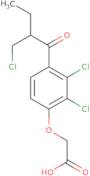 2-Desmethylene-2-chloromethyl ethacrynic acid