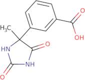3-(4-Methyl-2,5-dioxoimidazolidin-4-yl)benzoic acid