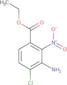 Ethyl 3-amino-4-chloro-2-nitrobenzoate