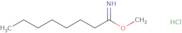 Octanimidic acid methyl ester hydrochloride