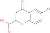 6-Chloro-4-oxo-3,4-dihydro-2H-1-benzopyran-2-carboxylic acid
