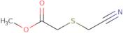 Methyl 2-[(cyanomethyl)sulfanyl]acetate