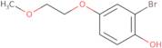 2-Bromo-4-(2-methoxy-ethoxy)-phenol