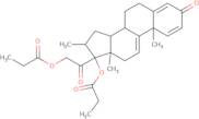 (16β)-16-Methyl-17,21-bis(1-oxopropoxy)pregna-1,4,9(11)-triene-3,20-dione