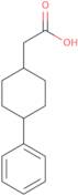 2-(4-phenylcyclohexyl)acetic acid