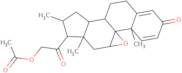 11,21-Didehydro-(9β,11β)-epoxy-21-(acetyloxy) desoxymetasone-d3