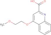 4-(2-Methoxyethoxy)quinoline-2-carboxylic acid