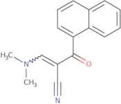 2-(1-Naphthoyl)-3-(dimethylamino)acrylonitrile