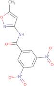 N-(5-methyl-1,2-oxazol-3-yl)-3,5-dinitrobenzamide