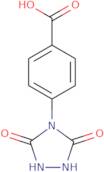 4-(3,5-dioxo-1,2,4-triazolidin-4-yl)benzoic acid