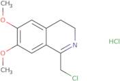 1-(Chloromethyl)-6,7-dimethoxy-3,4-dihydroisoquinoline hydrochloride