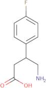 4-Amino-3-(4-fluorophenyl)butanoic acid