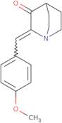 (2E)-2-[(4-Methoxyphenyl)methylidene]-1-azabicyclo[2.2.2]octan-3-one