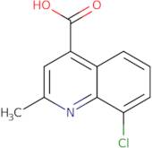 8-Chloro-2-methyl-quinoline-4-carboxylic acid