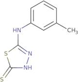 5-[(3-Methylphenyl)amino]-1,3,4-thiadiazole-2-thiol