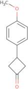 3-(4-Methoxyphenyl)cyclobutan-1-one