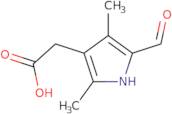 2-(5-Formyl-2,4-dimethyl-1H-pyrrol-3-yl)acetic acid