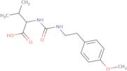 (2S)-2-({[2-(4-Methoxyphenyl)ethyl]carbamoyl}amino)-3-methylbutanoic acid