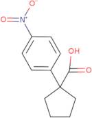 1-(4-Nitrophenyl)cyclopentanecarboxylic acid