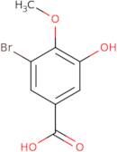 3-Bromo-5-hydroxy-4-methoxybenzoic acid