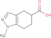 1-Methyl-4,5,6,7-tetrahydro-1H-indazole-5-carboxylic acid