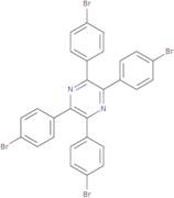 2,3,5,6-Tetrakis(4-bromophenyl)pyrazine